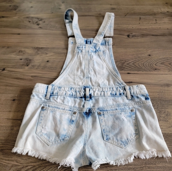 Dungaree Shortalls Size 7 - Picture 3 of 5